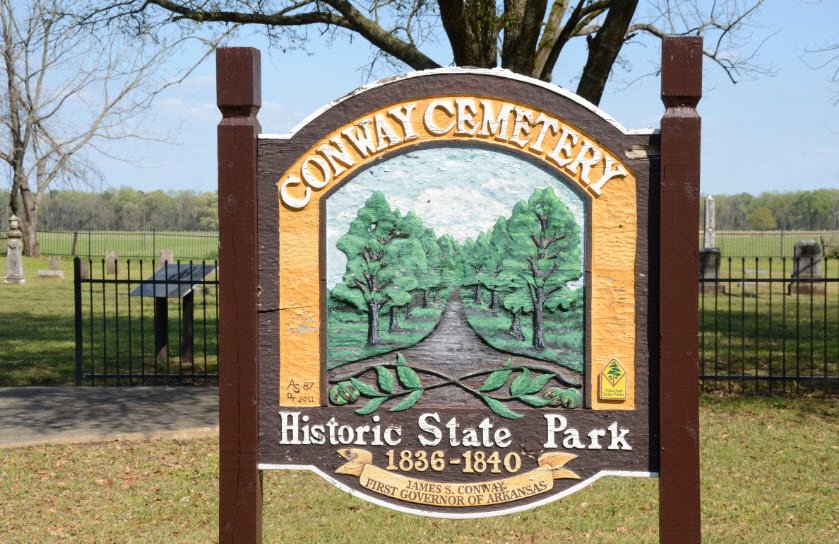 Conway Cemetery Historic State Park, Arkansas, USA